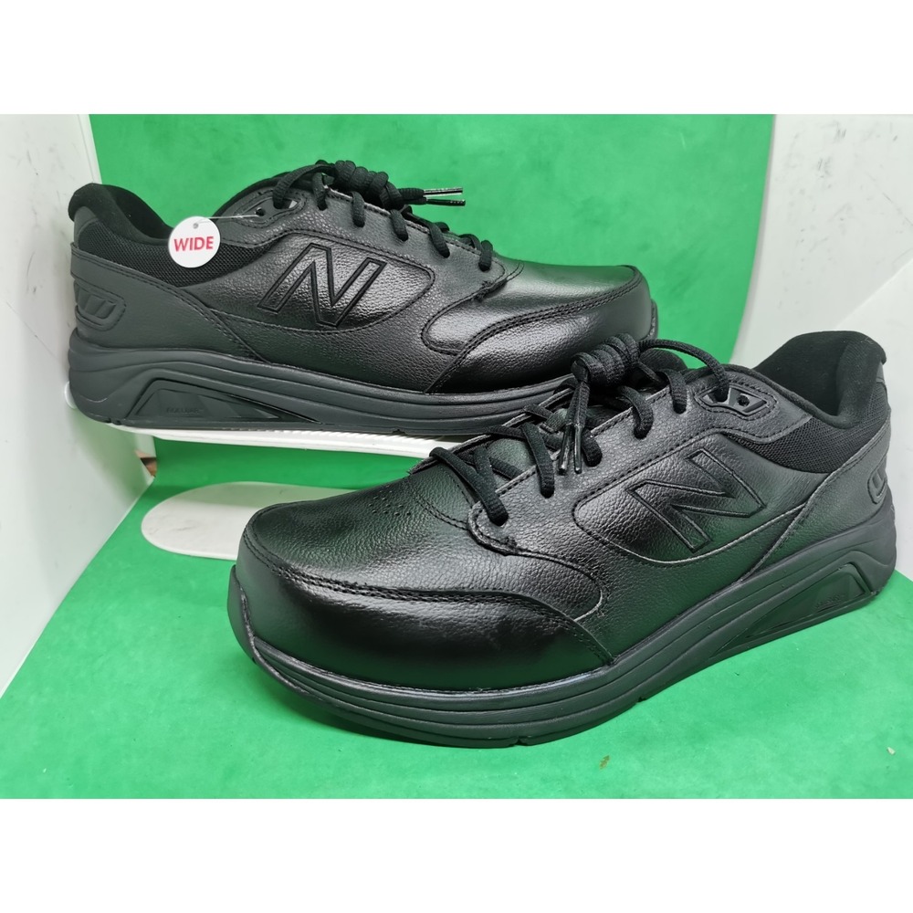 New Balance 928v3 Men's Size 11 6E Black Leather Walking Shoes MW928BK3